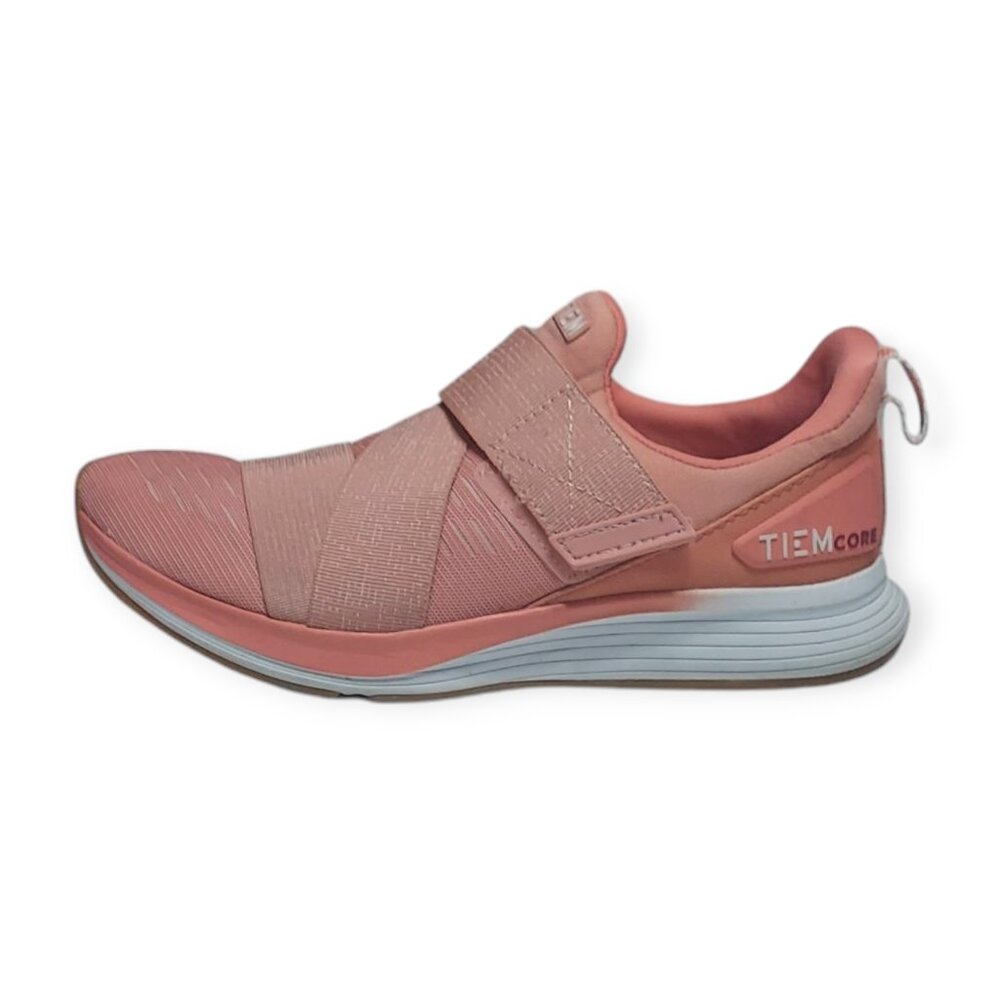 TiemCore Latus Studio Shoes Womens Size7.5 Cross Training Sneaker Pink Slip On - Picture 1 of 7